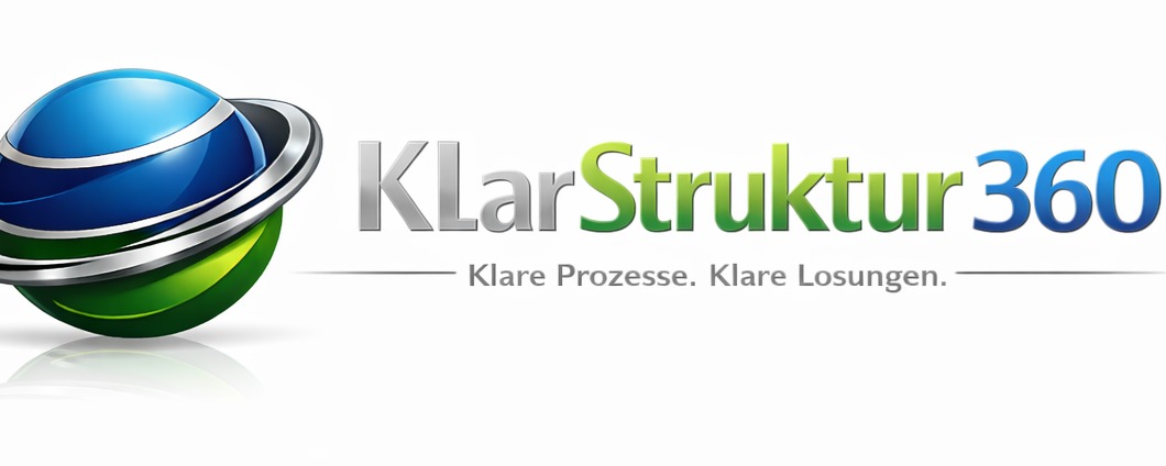 Klarstruktur360 Logo \u2013 Kaufm\u00e4nnische Beratung